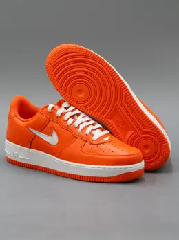 Nike: Оранжевые кеды  Air Force 1 Low Retro