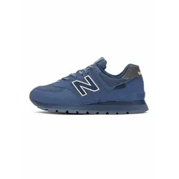 New Balance: Фиолетовые кроссовки  574