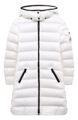 Moncler: Белое пальто