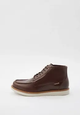 Timberland: Бежевые ботинки 