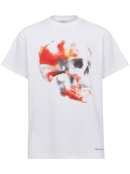 Alexander McQueen: Футболка  Skull с принтом