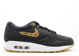 Nike: Чёрные кроссовки  Air Max 1 Premium