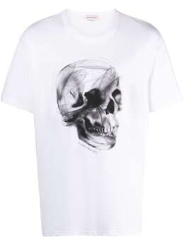 Alexander McQueen: Футболка  Skull с принтом