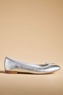 Repetto: Серебристые балетки 