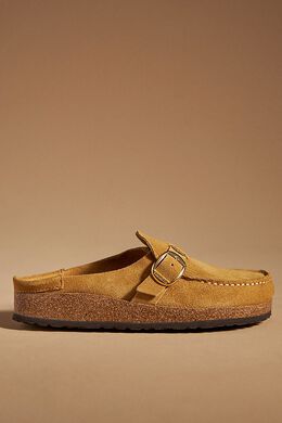 Birkenstock: Коричневые сабо 