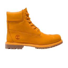 Timberland: Оранжевые ботинки