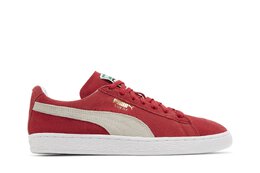 PUMA: Красные кроссовки  Suede Classic