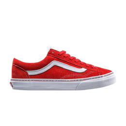 Vans: Красные кроссовки  Style 36