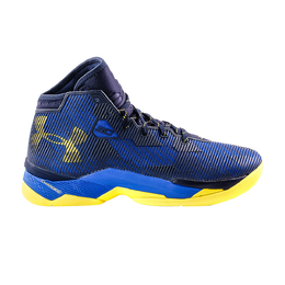 Under Armour: Синие кроссовки  Curry 2