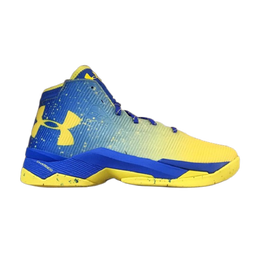 Under Armour: Жёлтые кроссовки  Curry 2