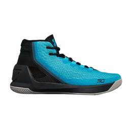 Under Armour: Синие кроссовки  Curry 3