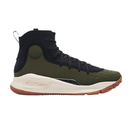 Under Armour: Зелёные кроссовки  Curry 4