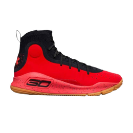 Under Armour: Красные кроссовки  Curry 4