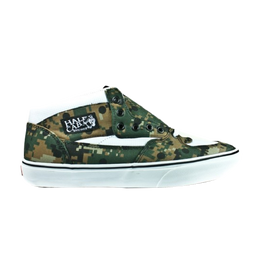 Vans: Зелёные кроссовки  Half Cab Pro