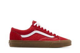 Vans: Красные ботинки Style 36