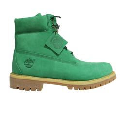 Timberland: Зелёные ботинки