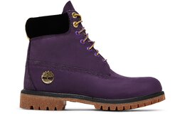 Timberland: Фиолетовые ботинки