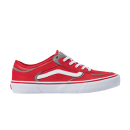 Vans: Красные кроссовки 