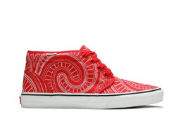 Vans: Красные кроссовки  Chukka