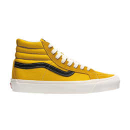 Vans: Жёлтые кроссовки  SK8-Hi LX