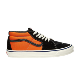 Vans: Оранжевые кроссовки  Sk8