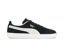 PUMA: Чёрные кроссовки  Suede Classic