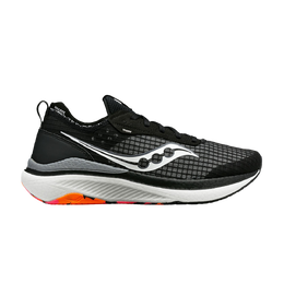 Saucony: Чёрные кроссовки 