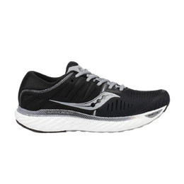 Saucony: Чёрные кроссовки  Hurricane 22