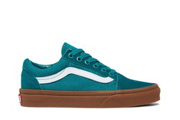 Vans: Зелёные кроссовки  Old Skool