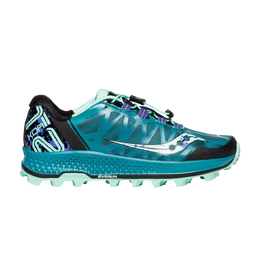 Saucony: Зелёные кроссовки 