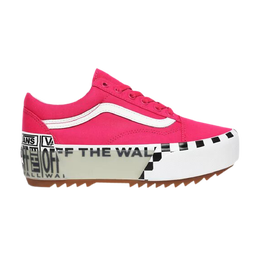 Vans: Красные кроссовки  Old Skool Stacked