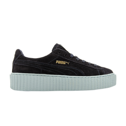 PUMA: Синие кроссовки  Suede