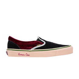 Vans: Чёрные кроссовки  Classic Slip On