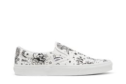 Vans: Белые мокасины 