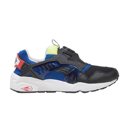 PUMA: Синие кроссовки  Disc Blaze