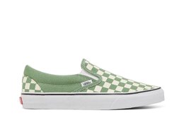 Vans: Зелёные мокасины 