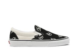 Vans: Чёрные мокасины 