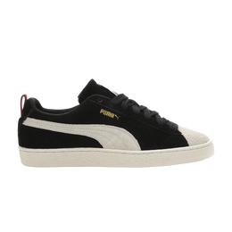 PUMA: Чёрные кроссовки  Suede