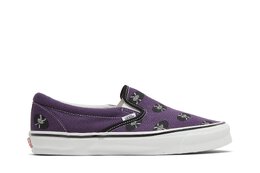 Vans: Фиолетовые мокасины 