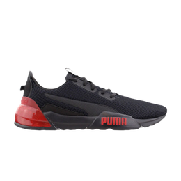 PUMA: Чёрные кроссовки  Phase