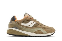 Saucony: Зелёные кроссовки  Shadow 6000