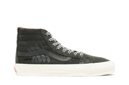 Vans: Зелёные кроссовки  SK8-Hi LX