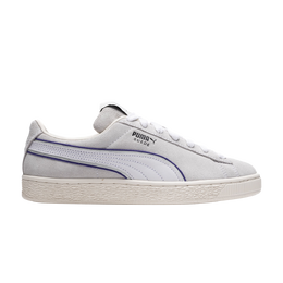 PUMA: Белые кроссовки  Suede