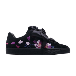 PUMA: Чёрные кроссовки  Suede