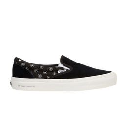 Vans: Чёрные мокасины  Classic Slip On