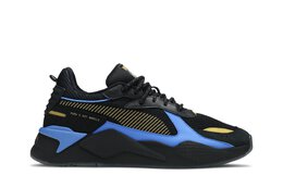 PUMA: Чёрные кроссовки  RS-X