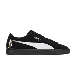 PUMA: Чёрные кроссовки  Suede