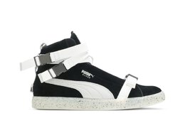 PUMA: Чёрные кроссовки  Suede Classic