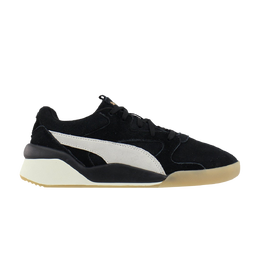 PUMA: Чёрные кроссовки 