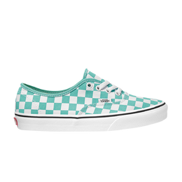 Vans: Зелёные кроссовки  Authentic